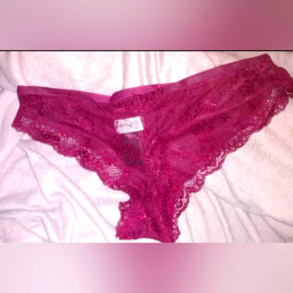 Wine colored panties Frederick''s of Hollywood Sz XL nwt